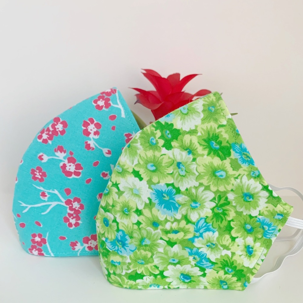 2X Triple Layer Handmade Face Mask